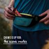 imageChums Neo Pocket Waist Pack  Compact Neoprene Belt Bag for Men ampamp Women  Slim Minimalist Fanny Pack  Water Resistant ampamp Adjustable  TealBlack