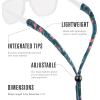 imageChums Original Patterns Eyewear Retainer  Printed Unisex Sunglasses Keeper StrapBolts
