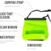 imageChums Shuttle Splash Sack  Packable ampamp Portable Waterproof Dry Bag for the Outdoors ampamp On the Water  Fish Camo BlueOrange
