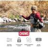 imageChums Storm Downstream 4L LTD Hip Pack  Adjustable Fanny Pack For Men and Women Fish Camo GreenFish Camo Green