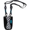 imageChums Fjord Bottle Elastic Sling Bag  Adjustable Nylon and Polyester Tactical Tote for Water Bottles and Flasks CheckersCheckers