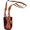 imageChums Fjord Bottle Elastic Sling Bag  Adjustable Nylon and Polyester Tactical Tote for Water Bottles and Flasks CheckersFireside