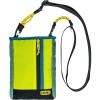 imageChums Indio Sling Bag  Compact Nylon Crossbody Bag for Everyday  Travel Essentials Purse wRemovable ampamp Adjustable StrapsLime GreenMeadow Green