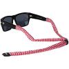 White/Red Ticking Stripe