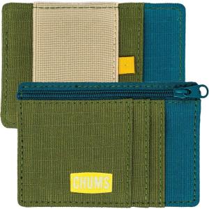 imageChums Bandit Zip Wallet OliveTealPuttyOliveTealPutty