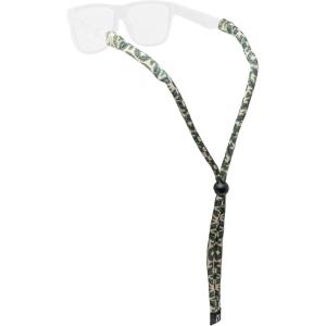 imageChums Original Patterns Eyewear Retainer  Printed Unisex Sunglasses Keeper StrapGreen Leaves