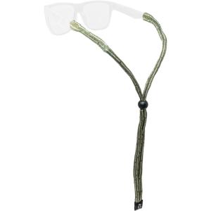 imageChums Original Patterns Eyewear Retainer  Printed Unisex Sunglasses Keeper StrapGreenWhite Lines
