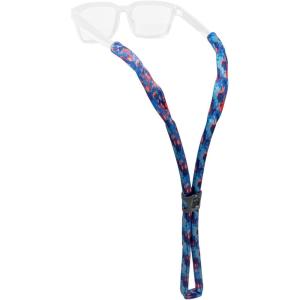 imageChums Classic Glassfloats Patterns  Floating Eyewear Retainer ampamp Sunglasses Strap  Unisex AdultFish Camo Blue