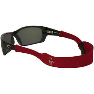 imageChums Neoprene Classic Large Frame Eyewear Retainer  Durable Floating Sunglasses Sport StrapRed