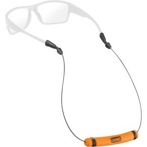 imageChums Orbiter Float Eyewear Retainer  Lightweight Stainless Steel Cable Glasses StrapEv Orange
