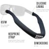 imageChums SportFloat Eyewear Retainer  Floating Glasses Strap for Water Sports Fishing and BoatingEv Yellow