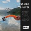 imageChums SportFloat Eyewear Retainer  Floating Glasses Strap for Water Sports Fishing and BoatingLeaves