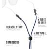 imageChums Fish Tip Eyewear Retainer Holder Strap for Sports ampamp Outdoors  Women ampamp Men Sunglasses Strap  3MM Nylon Rope CordNavy