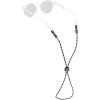 imageChums 3 MM Universal Fit Eyewear Retainer  Patented Tips Fit Most Eyewear  Adjustable Rope Glasses Keeper ampamp Made in USABlackSilver
