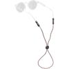 imageChums 3 MM Universal Fit Eyewear Retainer  Patented Tips Fit Most Eyewear  Adjustable Rope Glasses Keeper ampamp Made in USABrickOrangeSky