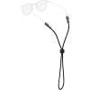 imageChums Fish Tip Eyewear Retainer Holder Strap for Sports ampamp Outdoors  Women ampamp Men Sunglasses Strap  3MM Nylon Rope CordBlack