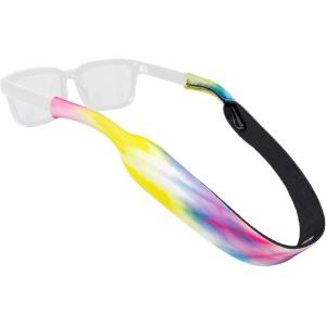 imageChums Neoprene Classic Eyewear Retainer  Durable Floating Sunglasses Sport StrapPinkPurple Swirl