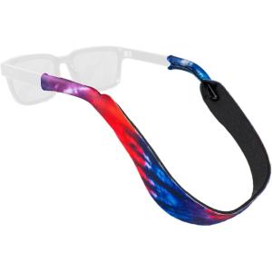imageChums Neoprene Classic Eyewear Retainer  Durable Floating Sunglasses Sport StrapUsa Tie Dye