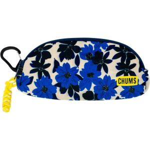 imageChums Shade Shelter  Sunglass ampamp Eyeglass Holder with Soft Lining for Scratch Free ProtectionBlue Floral