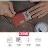 imageChums Bandit Zip Compact Wallet  Slim RFID Wallet for Men ampamp Women with Coin Pouch  ClayBlack