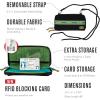 imageChums Nomad Wallet  Purse ampamp Cell Phone Wallet with Card Storage Extra Pocket Space ampamp Removable Strap  BrickBrick