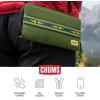 imageChums Nomad Wallet  Purse ampamp Cell Phone Wallet with Card Storage Extra Pocket Space ampamp Removable Strap  BrickTeal