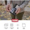 imageChums Rover Bifold Wallet  Mens Wallet Slim ampamp Front Pocket RFID Blocking Wallet with Canvas Ripstop Fabric  Palm TreeGeo
