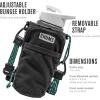 imageChums Rover Bottle Sling  Water Bottle Carrier Bag with Strap  Fits Most Drink Containers Sling Bag for Men ampamp Women Crossbody Water Bottle Holder for Hiking Travel ampamp Outdoor Adventures PlumBlack