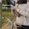 imageChums Rover Crossbody Sling Bag for Women ampamp Men  Convertible MultiPocket Day Pack for TravelBlack