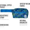 imageChums Switchpack Waist Pack  Lightweight 2in1 Crossbody Bag ampamp Tactical Fanny Pack for Men ampamp Women Travel Belt Bag ampamp Sling Bag  DaybreakBlack
