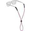 imageChums 3mm Ripcord Rope Sunglasses Retainer ampamp Glasses Strap for Men ampamp WomenPurplePinkRed