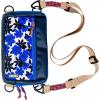imageChums Rover Crossbody Sling Bag for Women ampamp Men  Convertible MultiPocket Day Pack for TravelBlue Floral