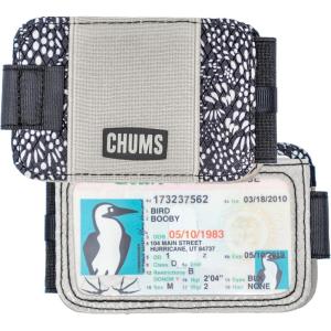 imageChums Bandit BiFold Wallet  Slim RFID Wallet for Men ampamp Women Reversible Card ID ampamp Money Holder BirdsBlackGrey Abstract