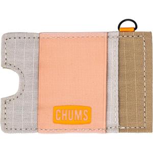 imageChums Bandit LoPro Minimalist Wallet  Compact RFID Wallet with Keyring ampamp Elastic Strap for Cash ClayClay