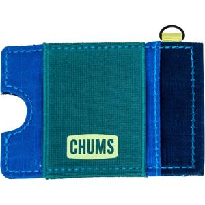 imageChums Bandit LoPro Minimalist Wallet  Compact RFID Wallet with Keyring ampamp Elastic Strap for Cash ClayTeal