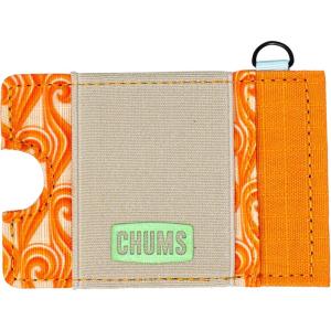imageChums Bandit LoPro Minimalist Wallet  Compact RFID Wallet with Keyring ampamp Elastic Strap for Cash ClayTide