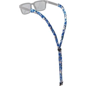 imageChums Original Patterns Eyewear Retainer  Printed Unisex Sunglasses Keeper StrapBlue Floral