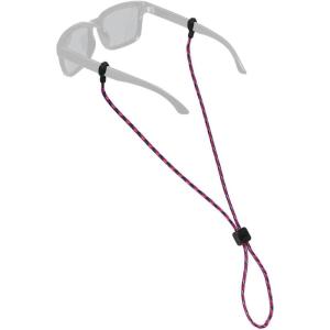 imageChums Slip Fit Rope Glasses Retainer  Unisex Adjustable Eyewear Holder Sunglasses StrapPurplePinkRed