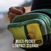imageChums Trekker Waist Pack  Unisex Tactical Fanny Pack ampamp Bum Bag with multiple Storage Pockets for Travel and HikingLime GreenMeadow Green