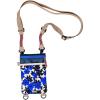 imageChums Rover Phone Tote  Small Crossbody Bag with Adjustable Strap  Tactical Sling Bag for Women ampamp Men wMultiple PocketsBlue Floral