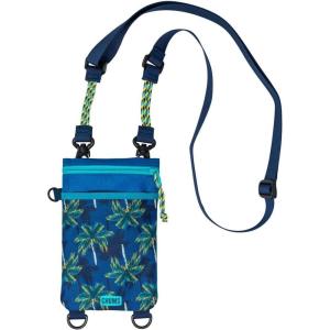 imageChums Rover Phone Tote  Small Crossbody Bag with Adjustable Strap  Tactical Sling Bag for Women ampamp Men wMultiple PocketsPalm Tree