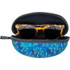 imageChums Transporter Hardshell  Hard Sided Protective Sunglasses CasePalm Tree