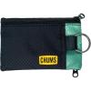 imageChums Surfshorts Wallet  Lightweight Slim Wallet with RFID Blocking Card ampamp Clear ID Window  Zippered Minimalist Wallet wKey Ring  Solid ColorsBlackGreen Gold