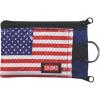 imageChums Unisex Nylon Surfshort Wallet with Key Ring American Flag OneSize Lightweight
