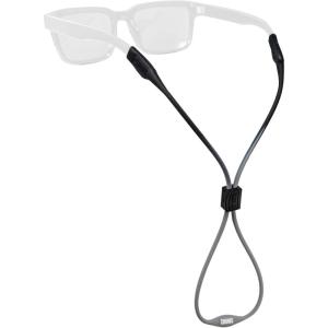 imageChums Slim Retainer  Adjustable Eyewear Keeper  Thin Silicone Safety Eyewear Retainer for Women ampamp MenBlackSmoke