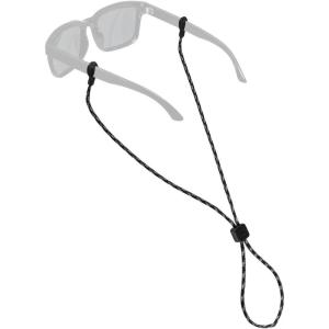 imageChums Slip Fit Rope Glasses Retainer  Unisex Adjustable Eyewear Holder Sunglasses StrapBlackSilver