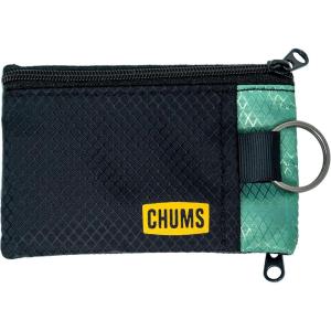 imageChums Surfshorts Wallet  Lightweight Slim Wallet with RFID Blocking Card ampamp Clear ID Window  Zippered Minimalist Wallet wKey Ring  Solid ColorsBlackGreen Gold