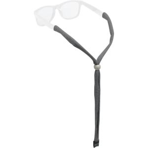 imageChums Upcycled Cotton Glasses Retainer  EcoFriendly Adjustable Sunglasses Eyewear Holder StrapAnthracite Heather