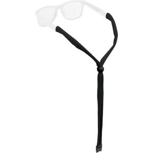 imageChums Upcycled Cotton Glasses Retainer  EcoFriendly Adjustable Sunglasses Eyewear Holder StrapBlack