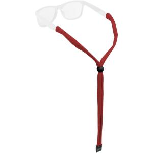 imageChums Upcycled Cotton Glasses Retainer  EcoFriendly Adjustable Sunglasses Eyewear Holder StrapPomegranate